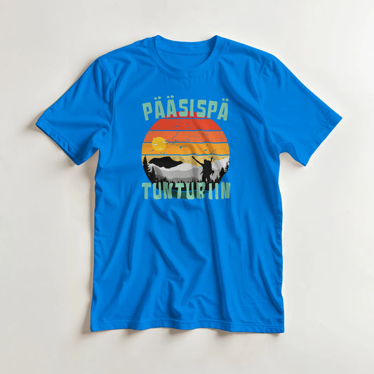 Pääsispä Tunturiin - 3XL - 5XL T-paita – tuotekuva