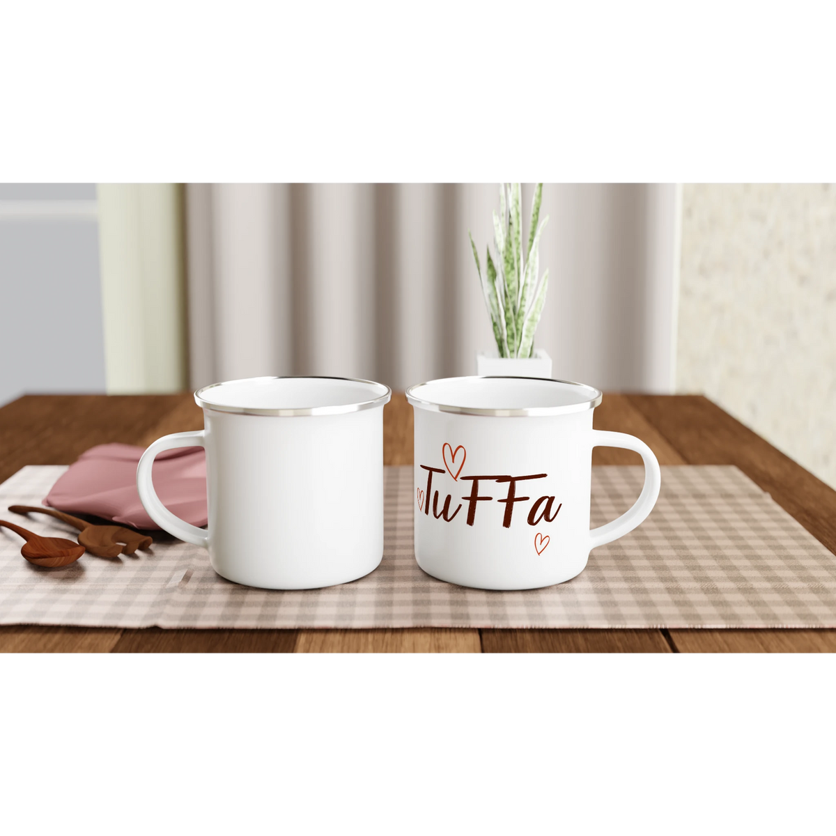 Tuffa - Emalimuki 3,5dl – tuotekuva