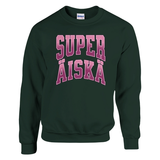 Super Äiskä - Collegepaita – tuotekuva