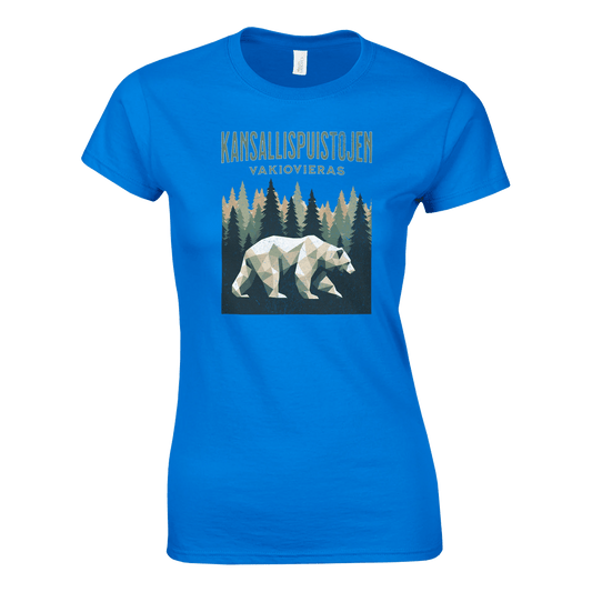 Kansallispuistojen Vakiovieras - Naisten T - paita - Mun Paita