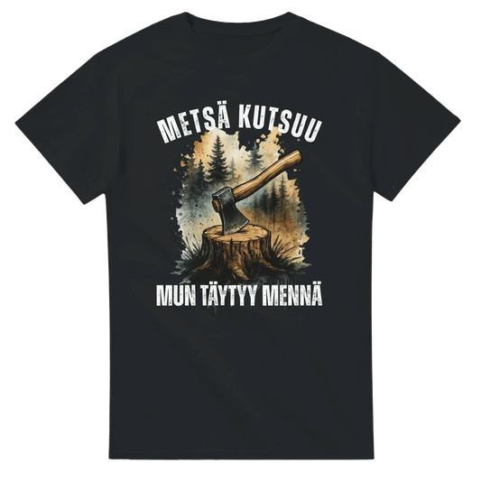 Metsä Kutsuu, Mun Täytyy Mennä - Kirves - 3XL - 5XL T - paita - Mun Paita