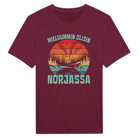 Mieluummin Olisin Norjassa - Miesten T - paita - Mun Paita