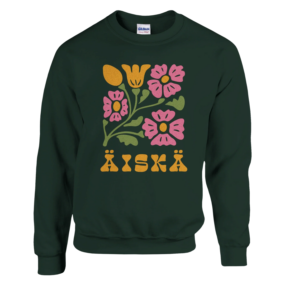 Hauska ja tyylikäs collegepaita äidille printillä, pehmeä ja mukava unisex collegepaita arkeen ja lahjaksi