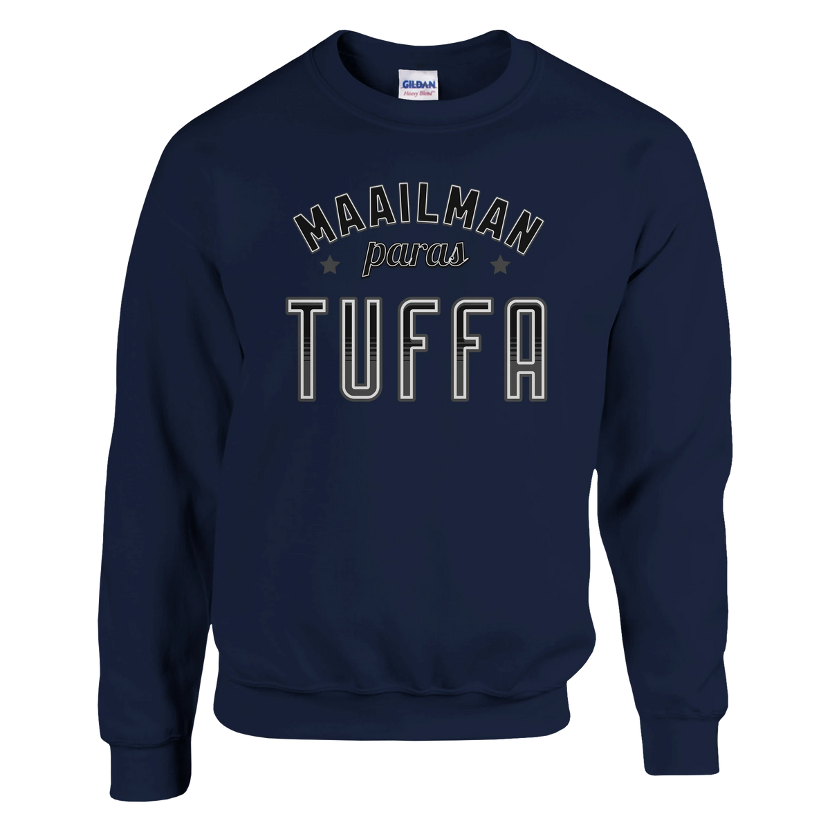 Maailman Paras Tuffa - Collegepaita – tuotekuva