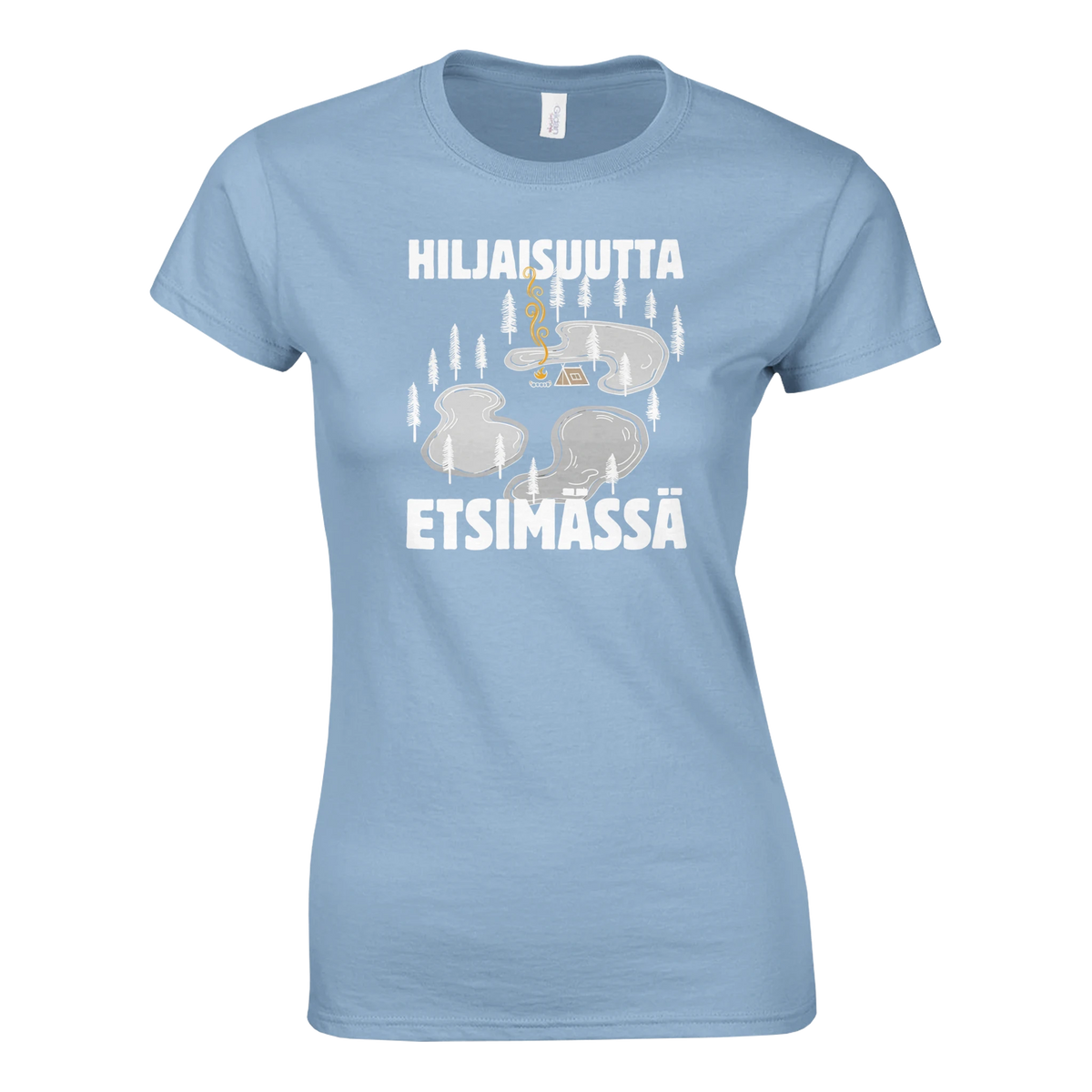 Hiljaisuutta etsimässä - Naisten T-paita – tuotekuva