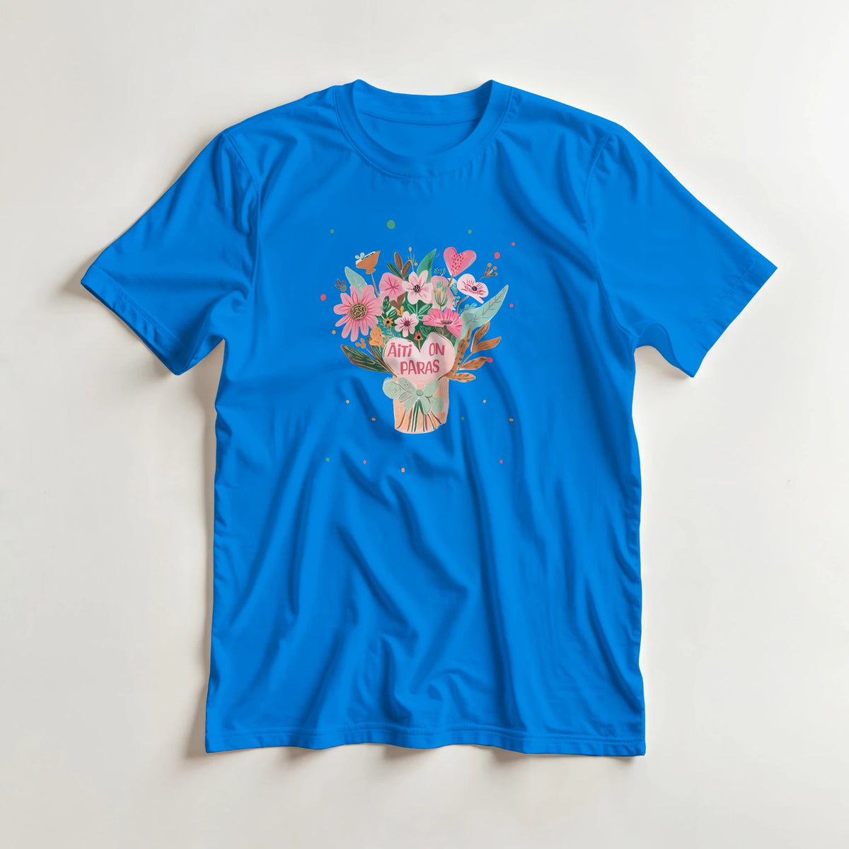Äiti On Paras - 3XL - 5XL T-paita – tuotekuva