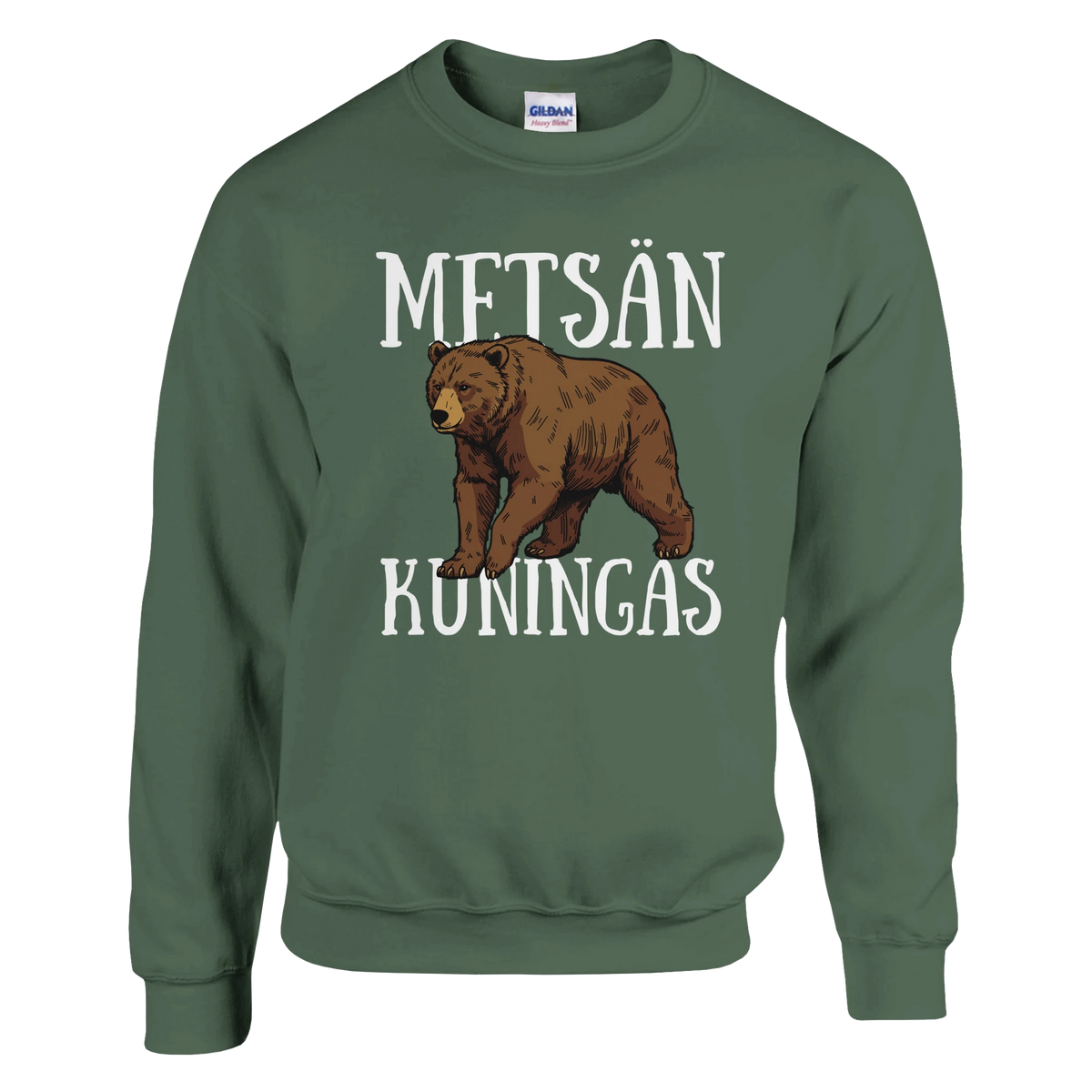 Metsän Kuningas - Collegepaita – tuotekuva