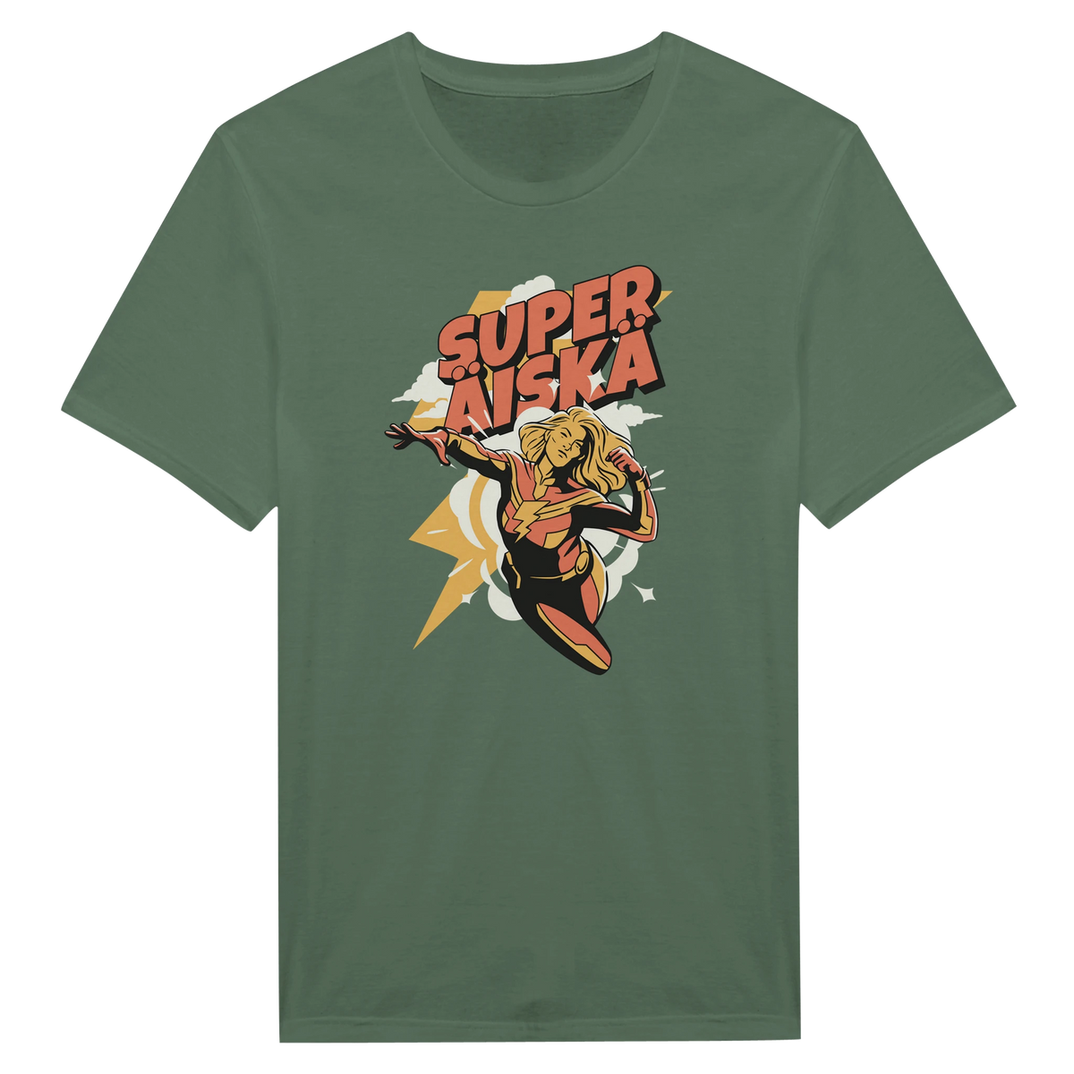 SUPER ÄISKÄ - Unisex T-paita – tuotekuva