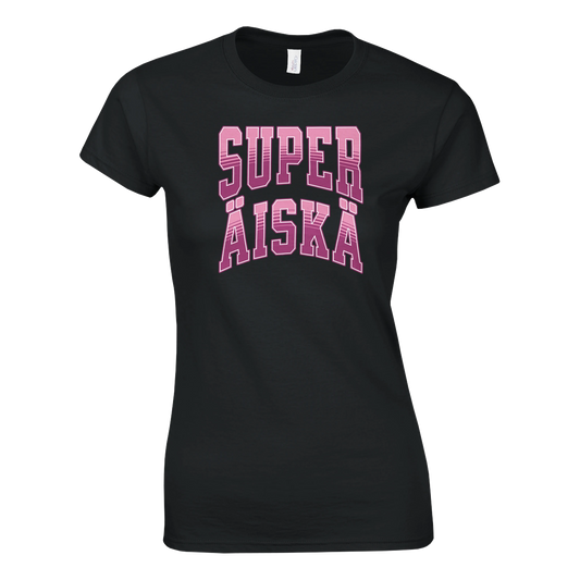 Super Äiskä - Naisten T-paita – tuotekuva