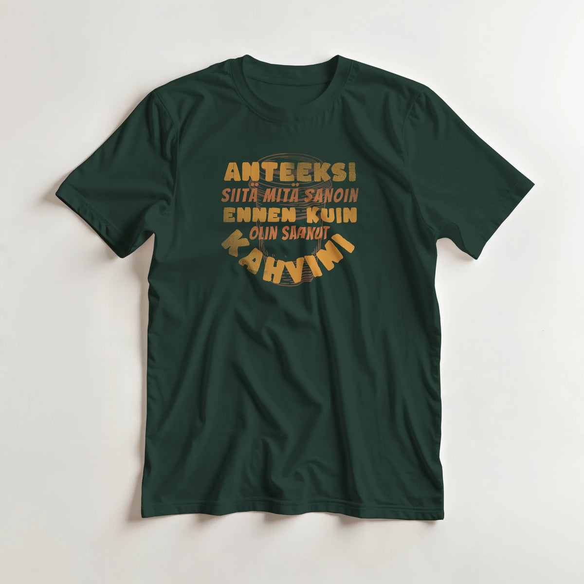 Anteeksi siitä mitä sanoin - 3XL - 5XL T-paita – tuotekuva