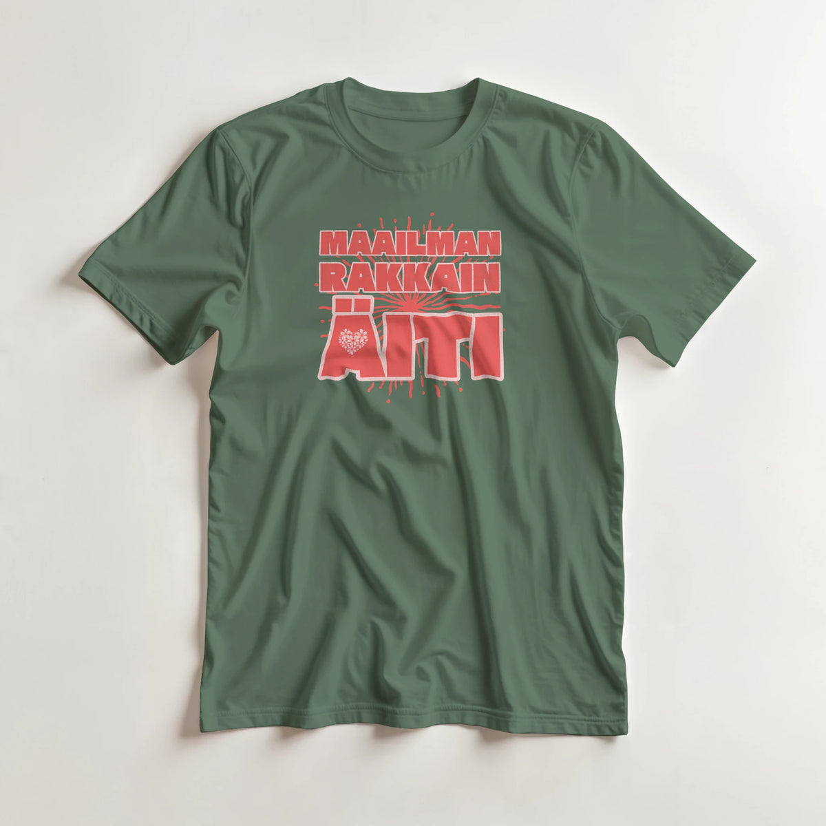 Maailman Rakkain Äiti - 3XL - 5XL T-paita – tuotekuva