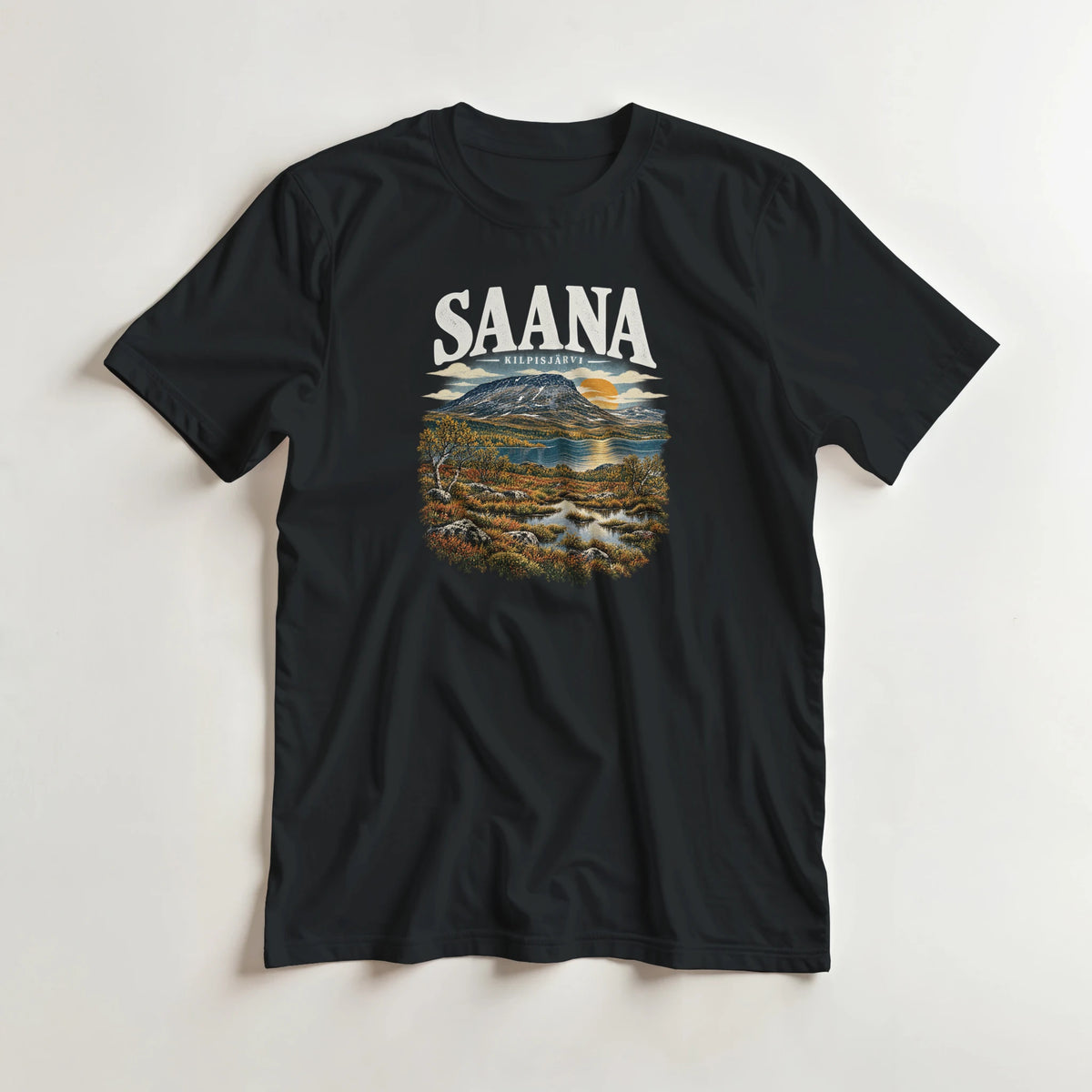 Saana Kilpisjärvi - 3XL - 5XL T-paita – tuotekuva