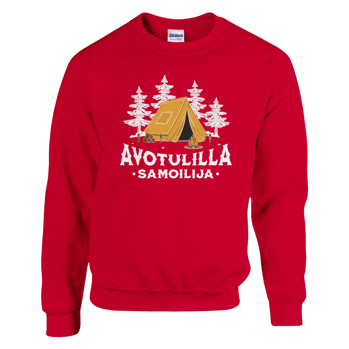 Avotulilla - Collegepaita – tuotekuva