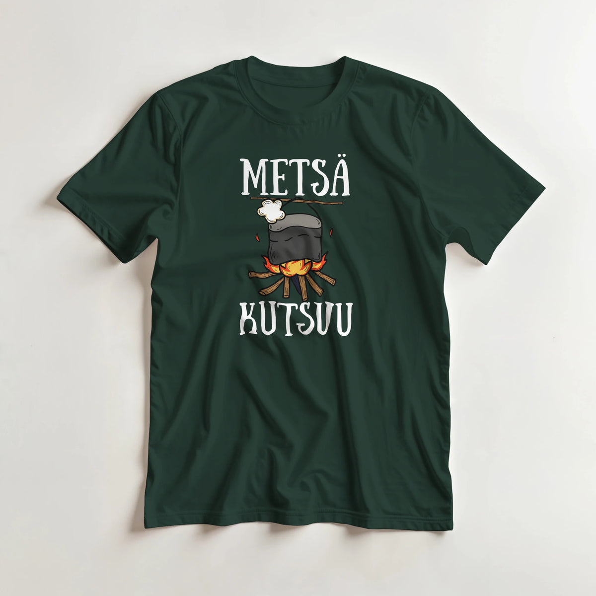 Metsä kutsuu (pakki edition) - 3XL - 5XL T-paita – tuotekuva
