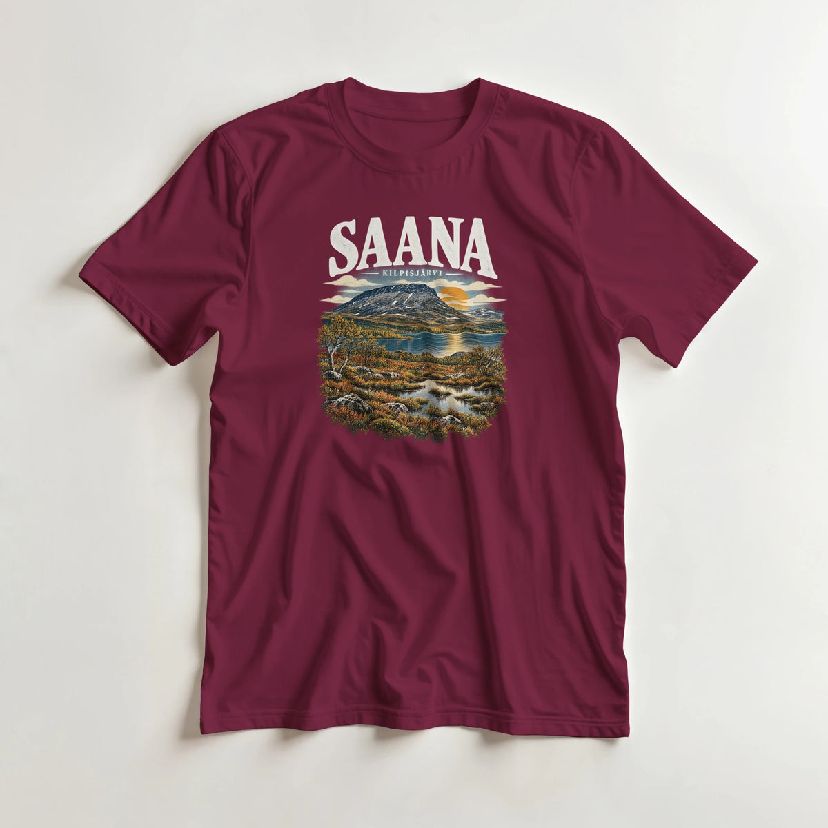 Saana Kilpisjärvi - 3XL - 5XL T-paita – tuotekuva