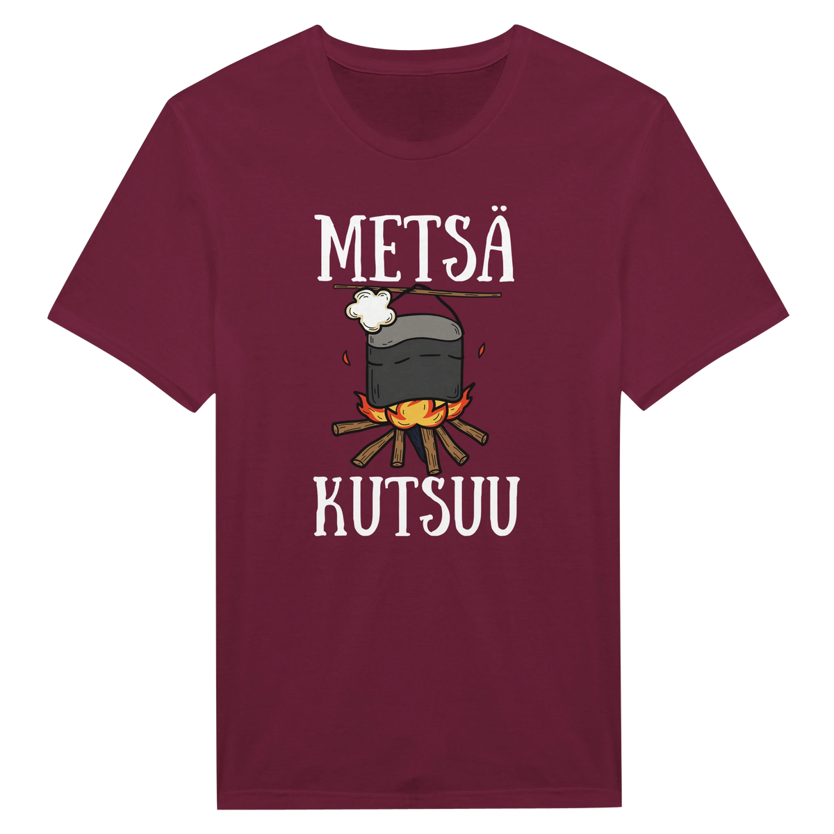 Metsä kutsuu (pakki edition) - Miesten T-paita – tuotekuva