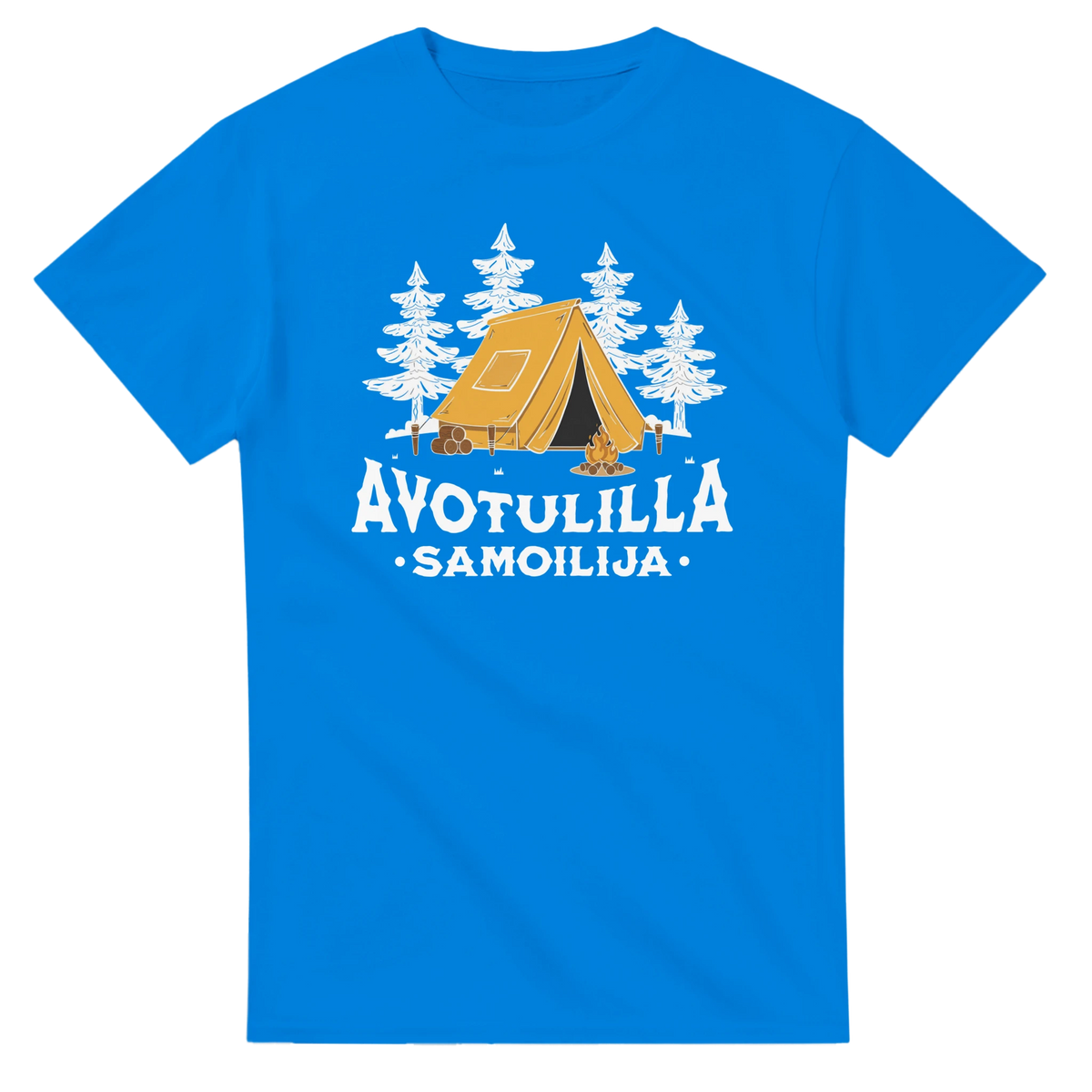 Avotulilla - 3XL - 5XL T-paita – tuotekuva