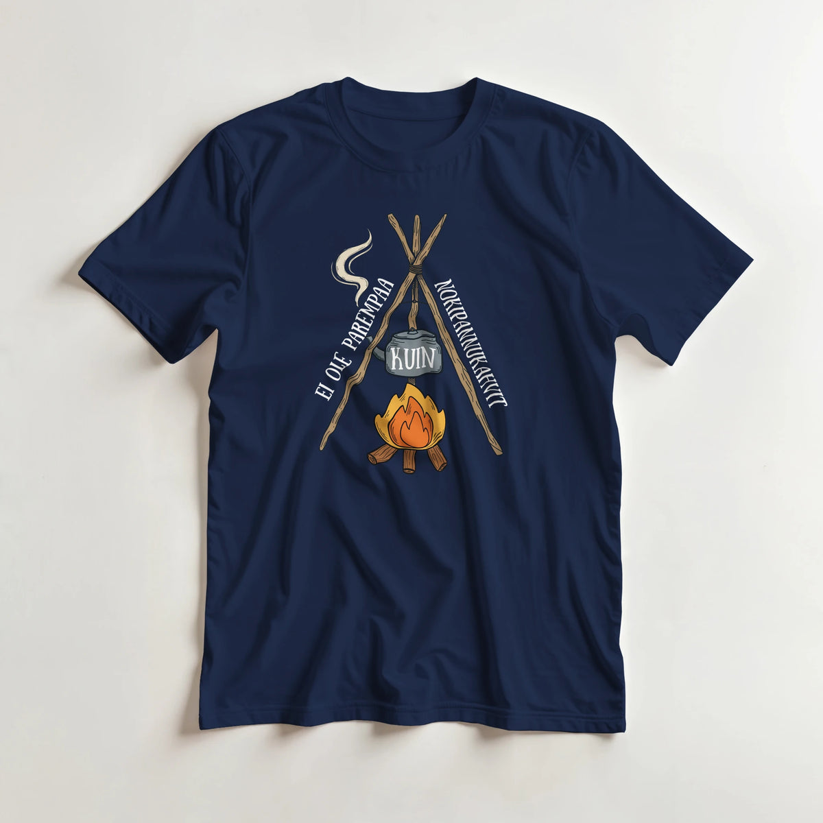Nokipannukahvit - 3XL - 5XL T-paita – tuotekuva