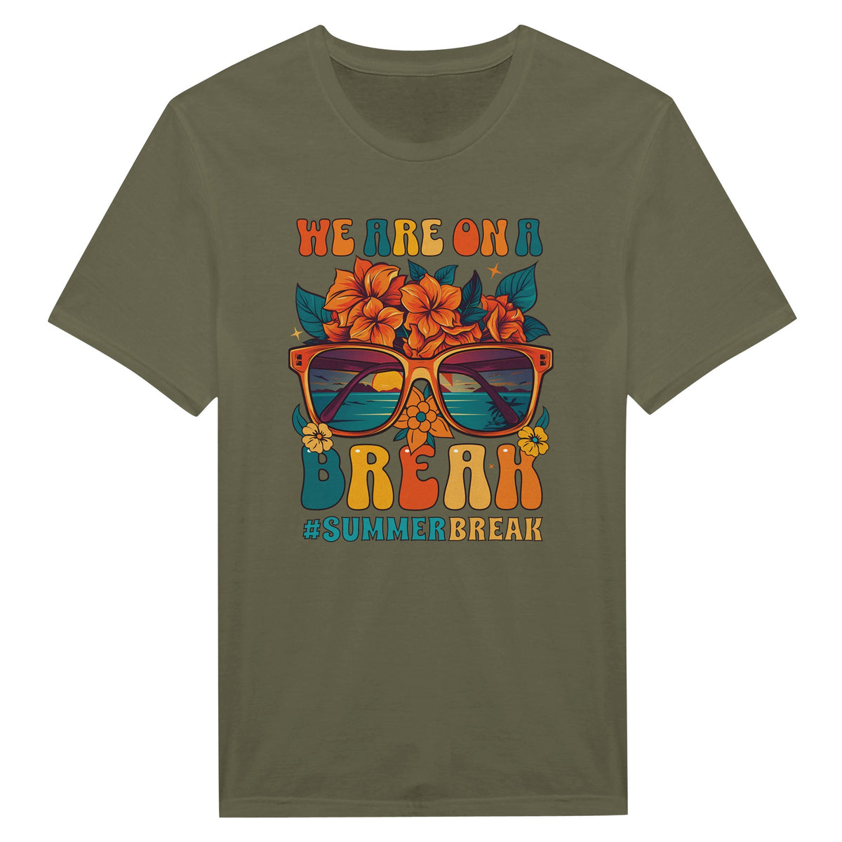 We Are On A Break - Miesten T-paita – tuotekuva