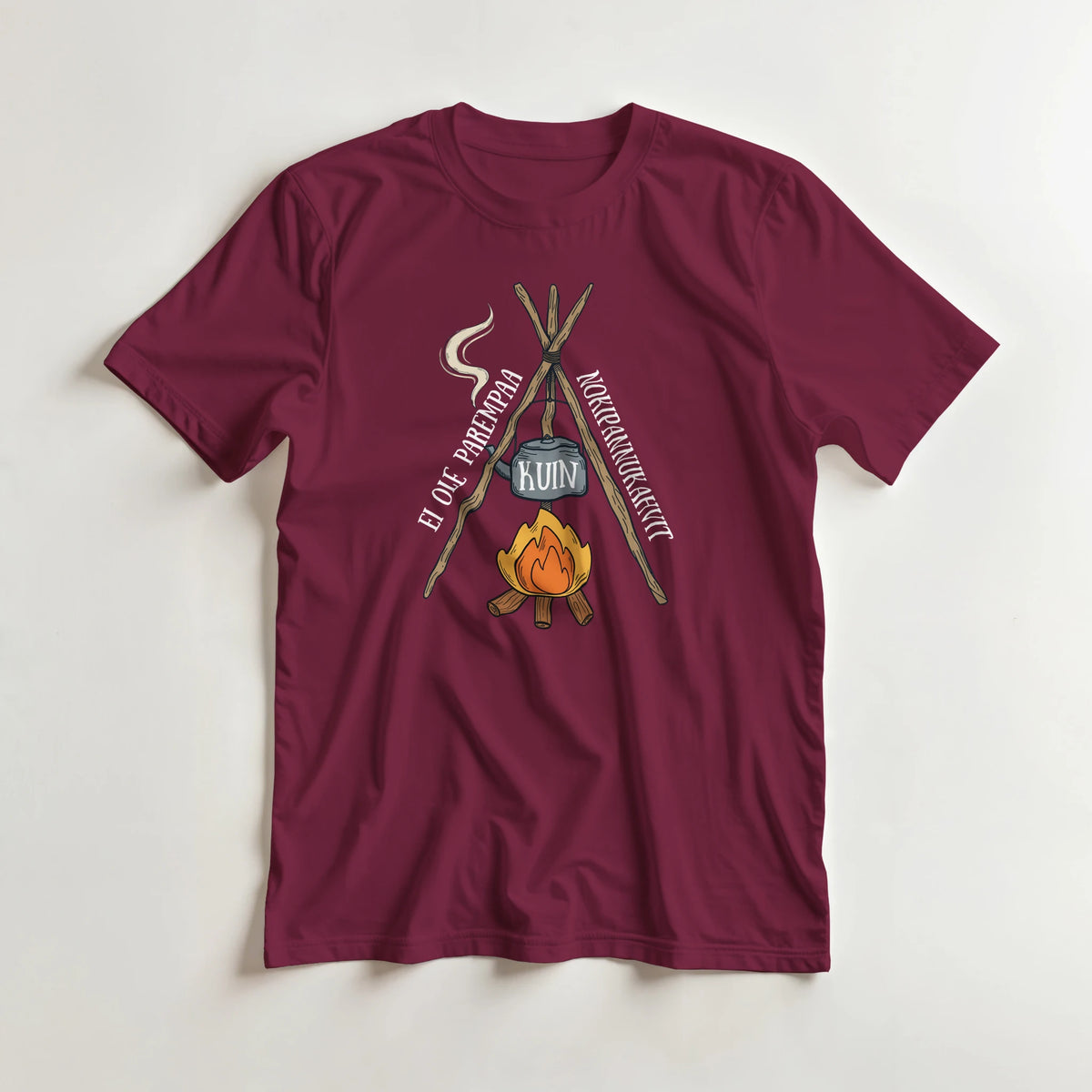 Nokipannukahvit - 3XL - 5XL T-paita – tuotekuva