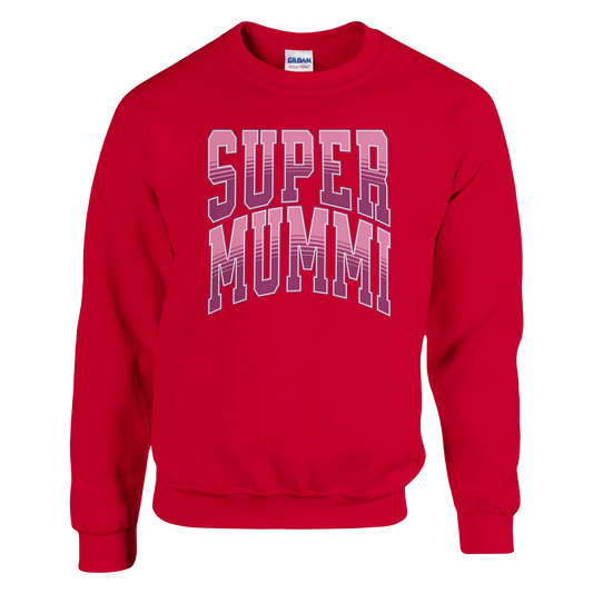 Super Mummi - Collegepaita – tuotekuva
