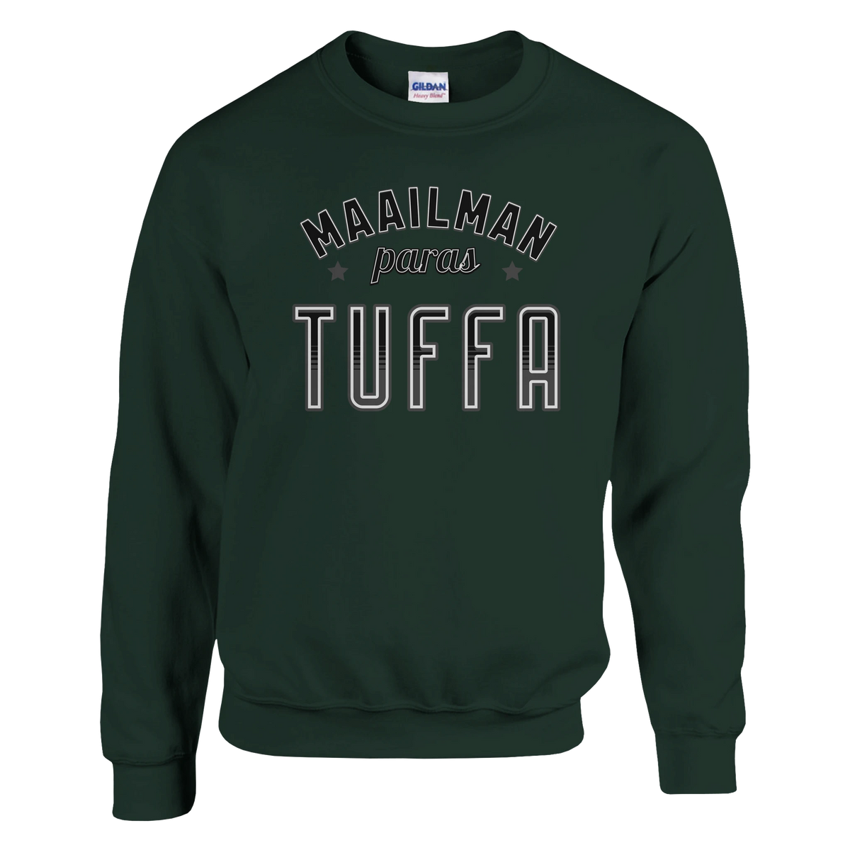 Maailman Paras Tuffa - Collegepaita – tuotekuva