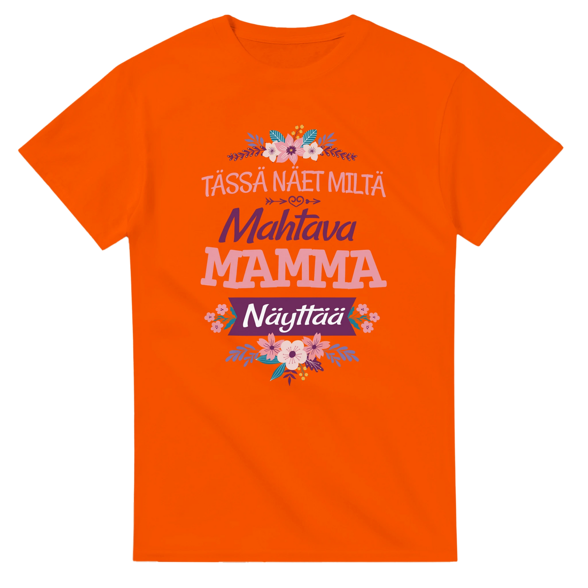 Mahtava Mamma - 3XL - 5XL T-paita – tuotekuva