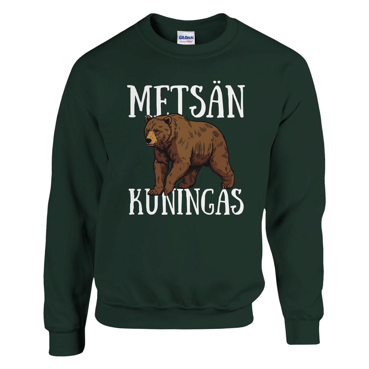 Metsän Kuningas - Collegepaita – tuotekuva