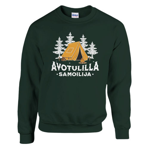 Avotulilla - Collegepaita – tuotekuva