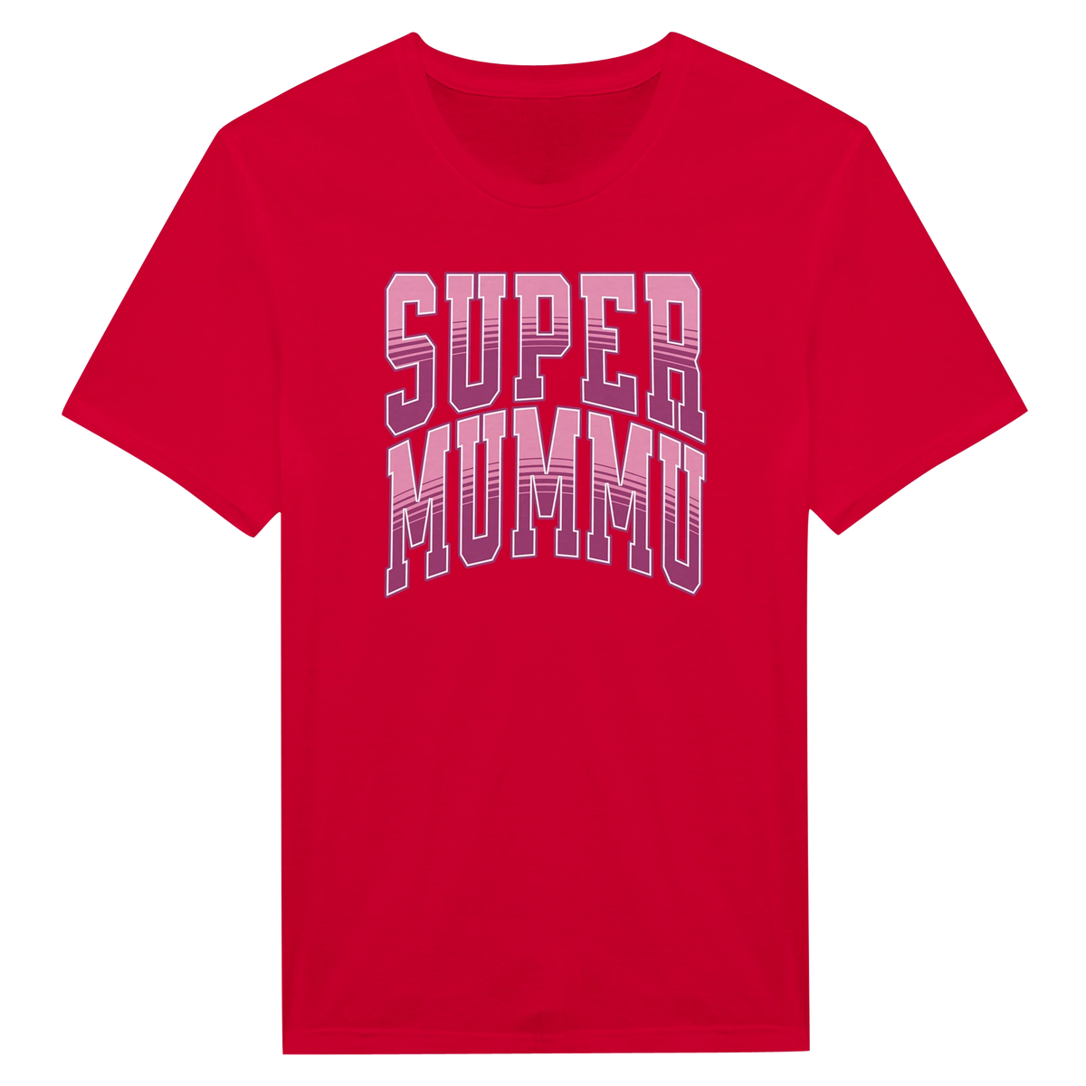 Super Mummu - Unisex T-paita – tuotekuva