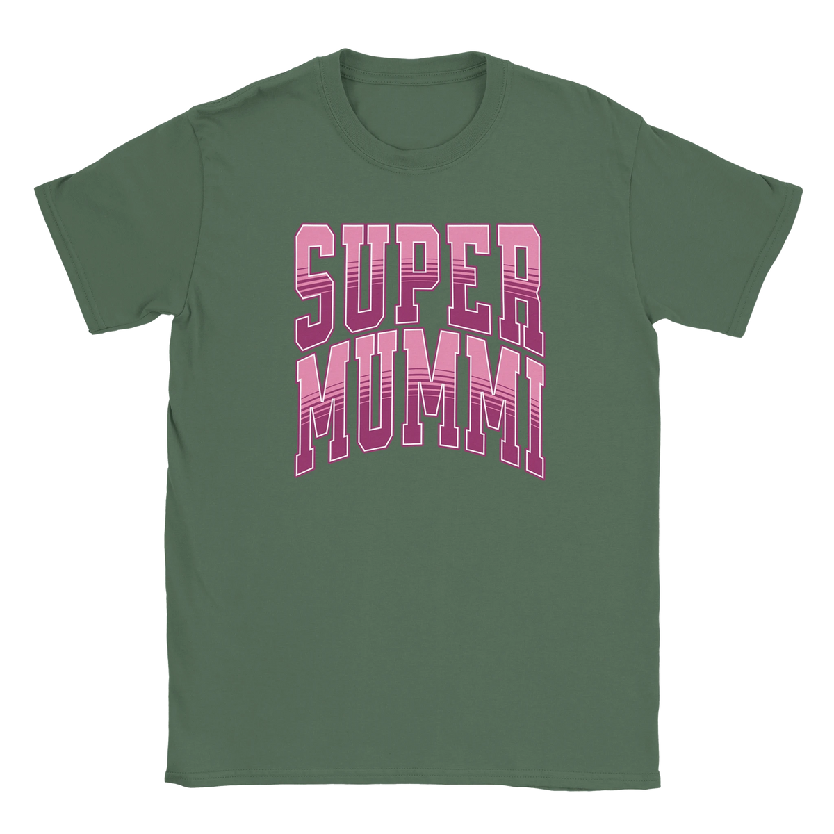 Super Mummi - Unisex T-paita – tuotekuva