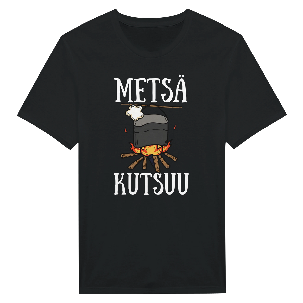 Metsä kutsuu (pakki edition) - Miesten T-paita – tuotekuva