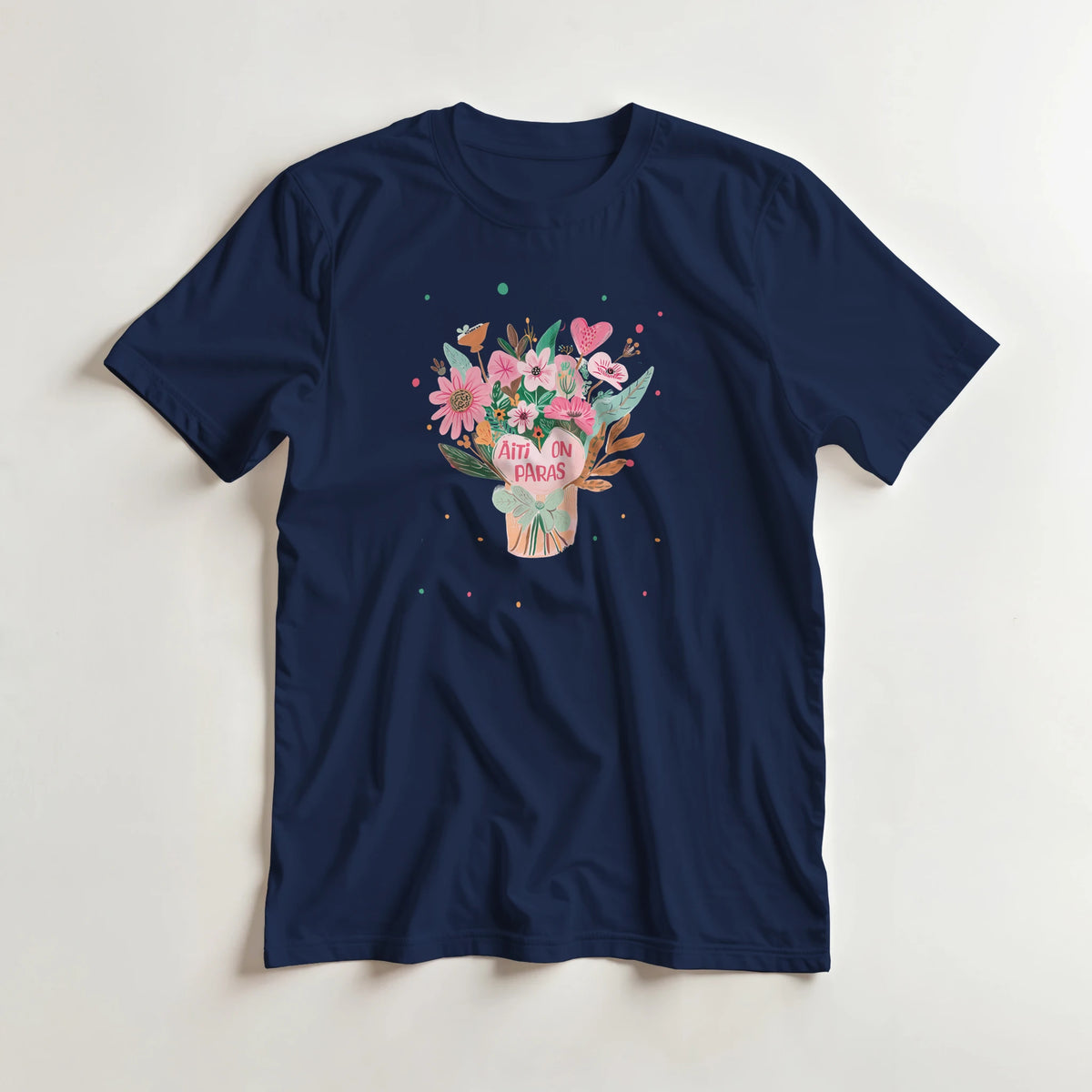 Äiti On Paras - 3XL - 5XL T-paita – tuotekuva