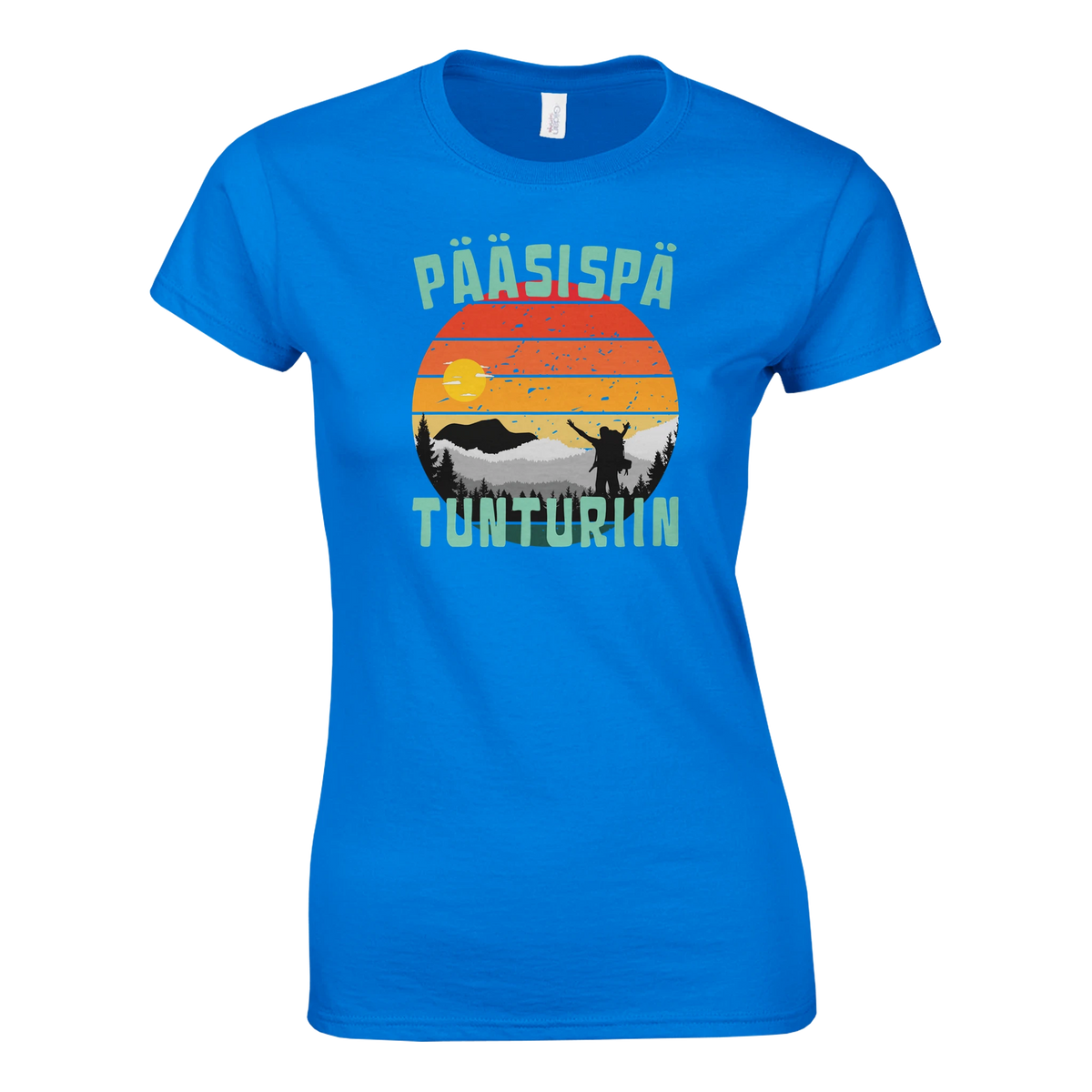 Pääsispä Tunturiin - Naisten t-paita – tuotekuva