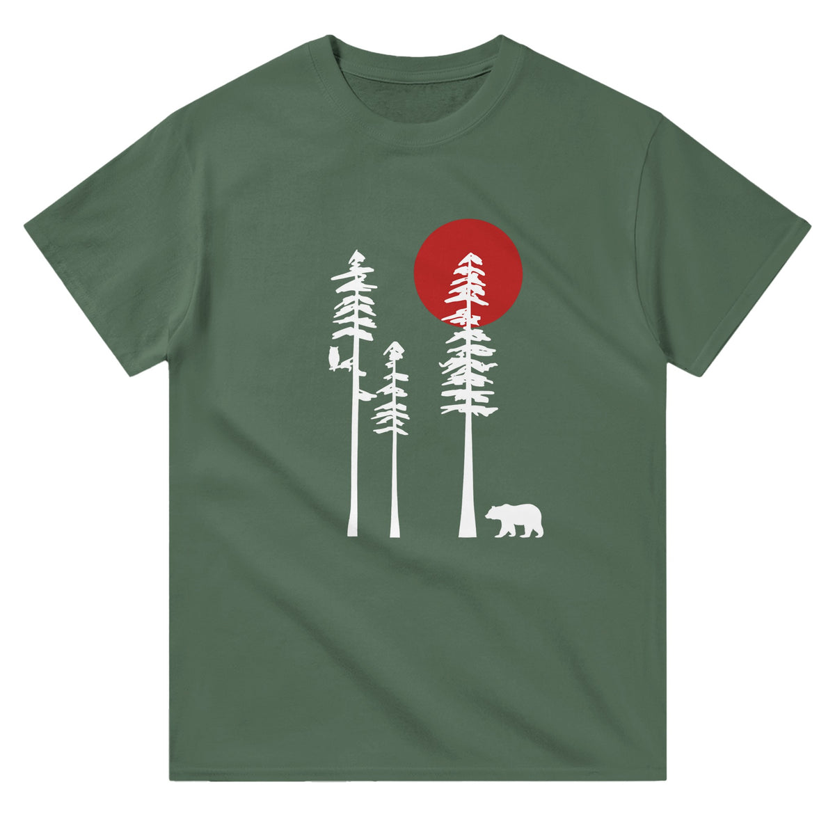 Karhu Ja Pöllö - 3XL - 5XL T-paita – tuotekuva