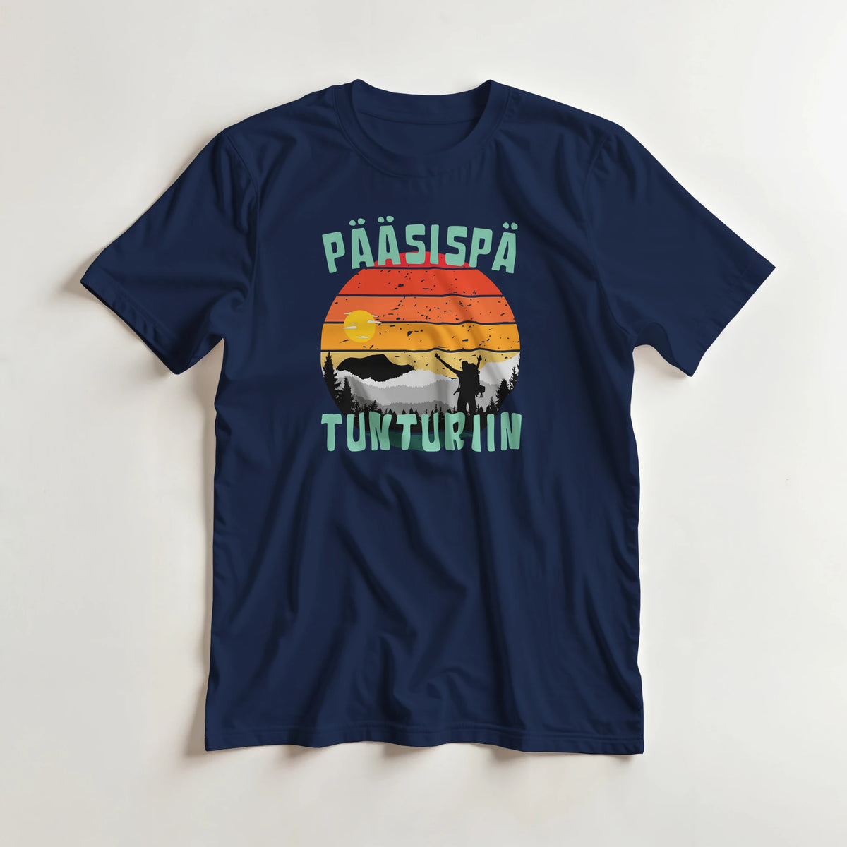 Pääsispä Tunturiin - 3XL - 5XL T-paita – tuotekuva