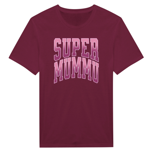 Super Mummu - Unisex T-paita – tuotekuva