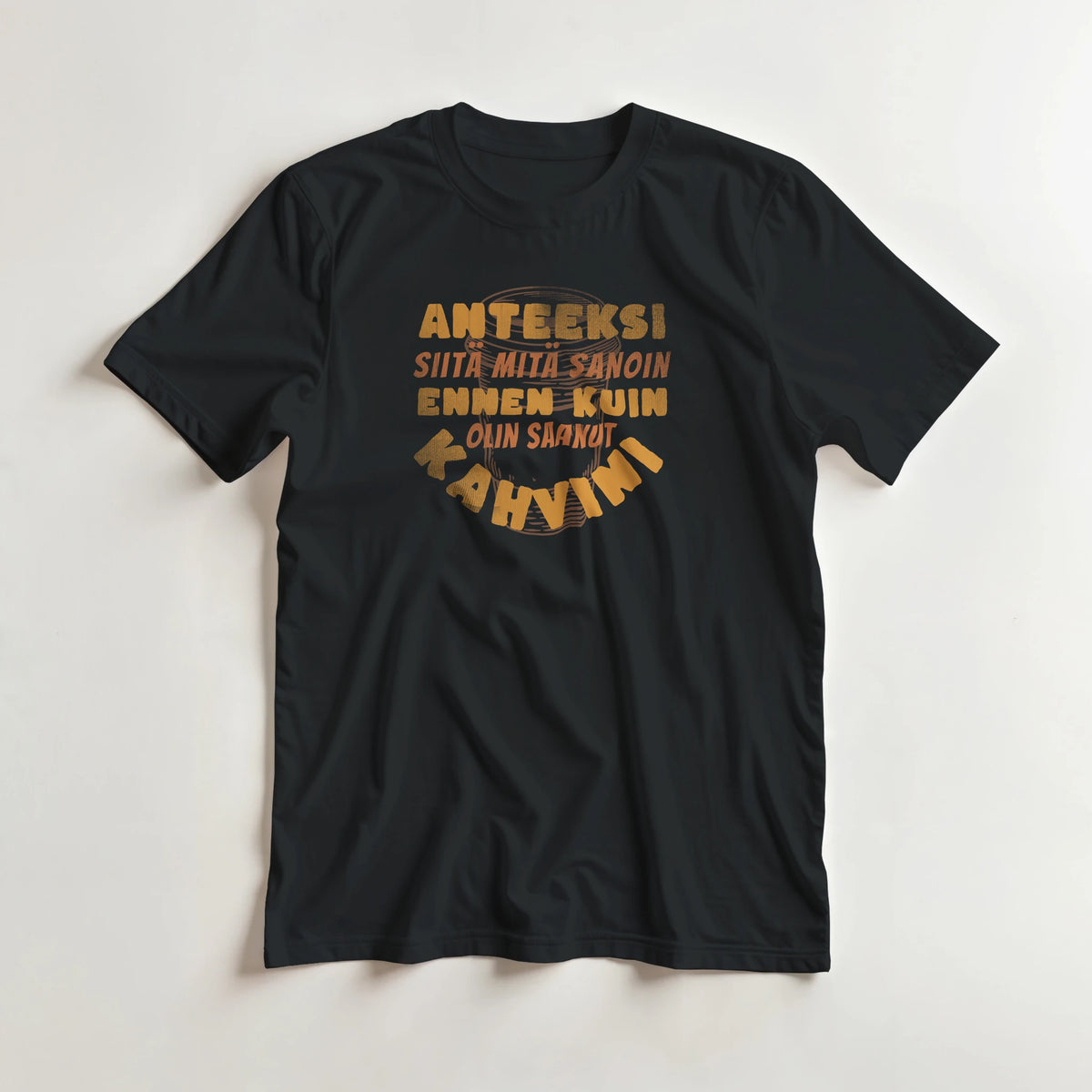 Anteeksi siitä mitä sanoin - 3XL - 5XL T-paita – tuotekuva