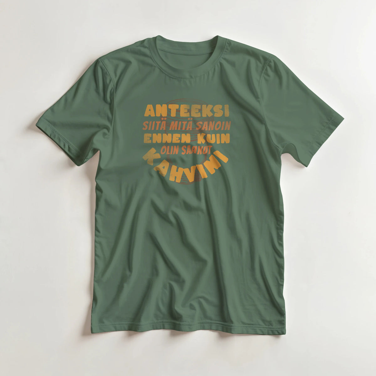 Anteeksi siitä mitä sanoin - 3XL - 5XL T-paita – tuotekuva