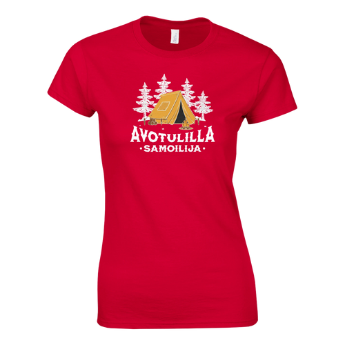 Avotulilla - Naisten T-paita – tuotekuva