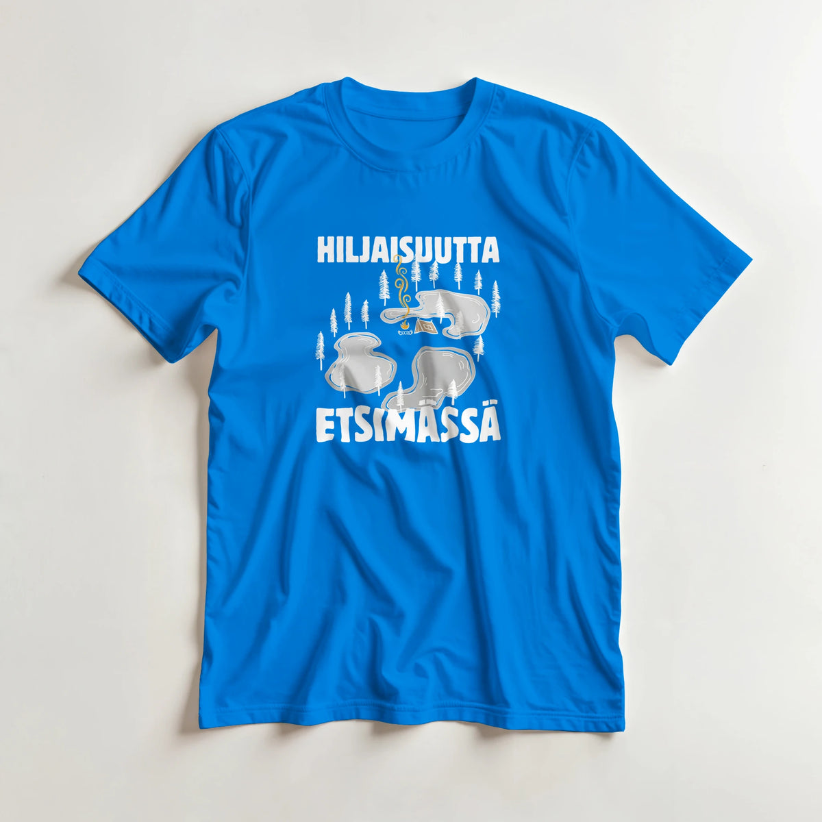 Hiljaisuutta etsimässä - 3XL - 5XL T-paita – tuotekuva