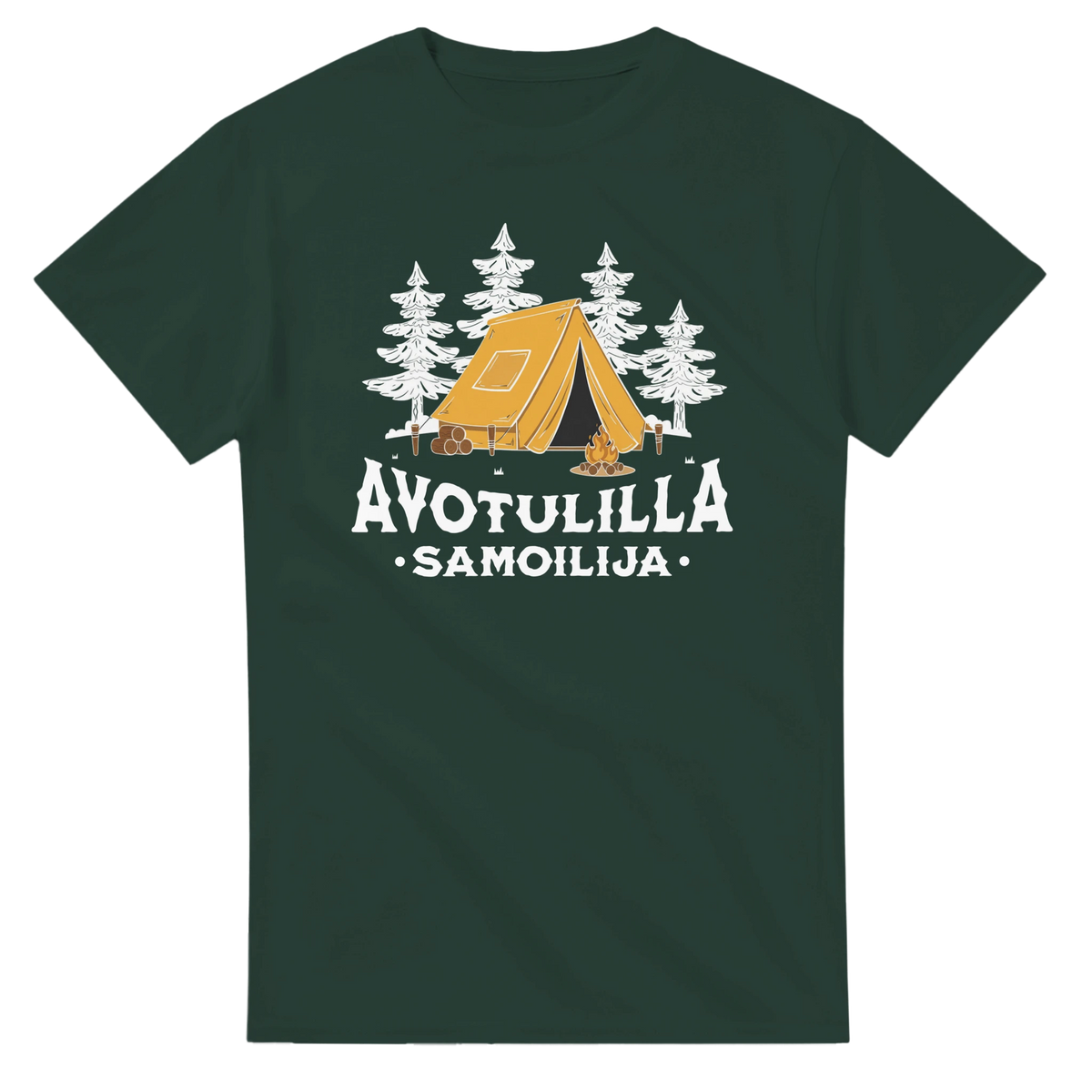 Avotulilla - 3XL - 5XL T-paita – tuotekuva