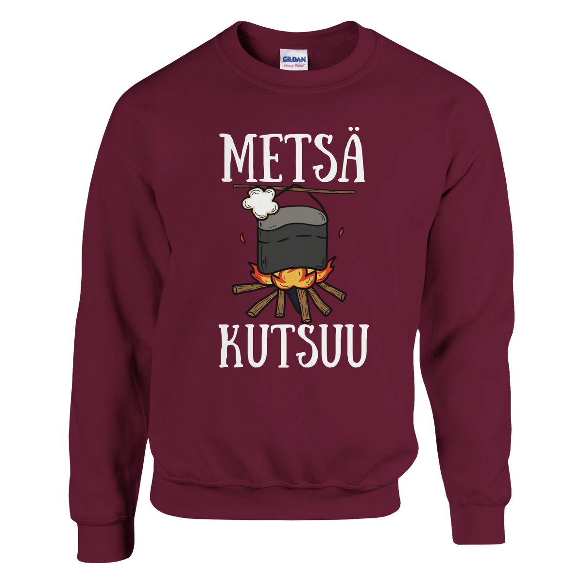 Metsä kutsuu (pakki edition) - Collegepaita – tuotekuva