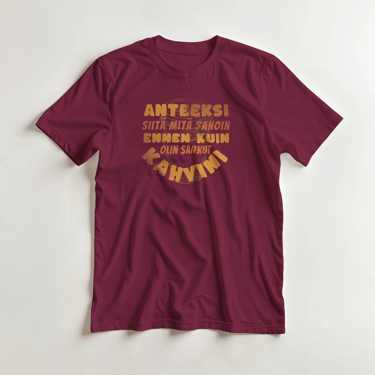 Anteeksi siitä mitä sanoin - 3XL - 5XL T-paita – tuotekuva