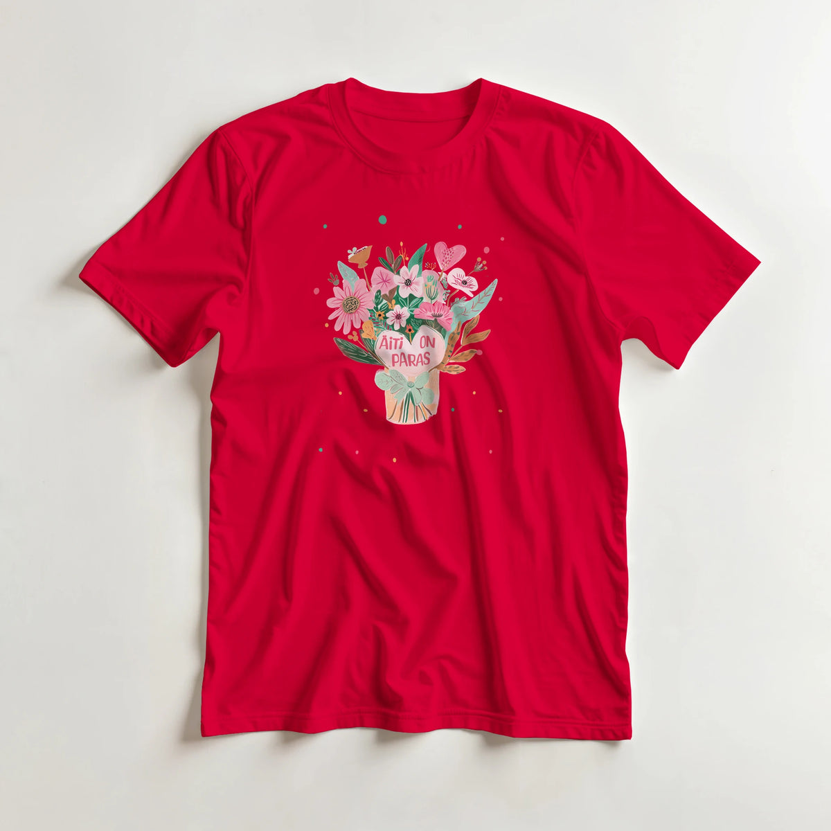 Äiti On Paras - 3XL - 5XL T-paita – tuotekuva