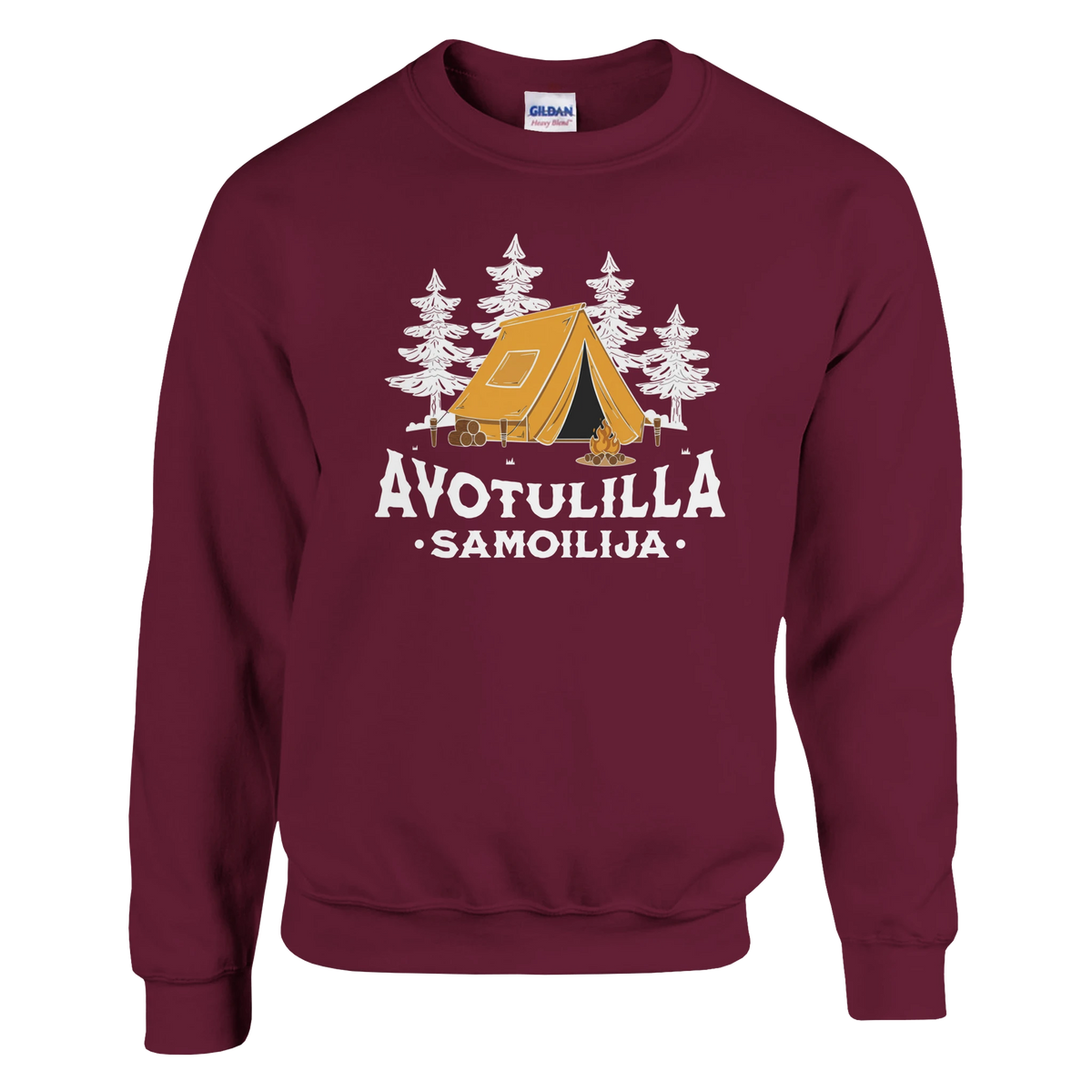 Avotulilla - Collegepaita – tuotekuva