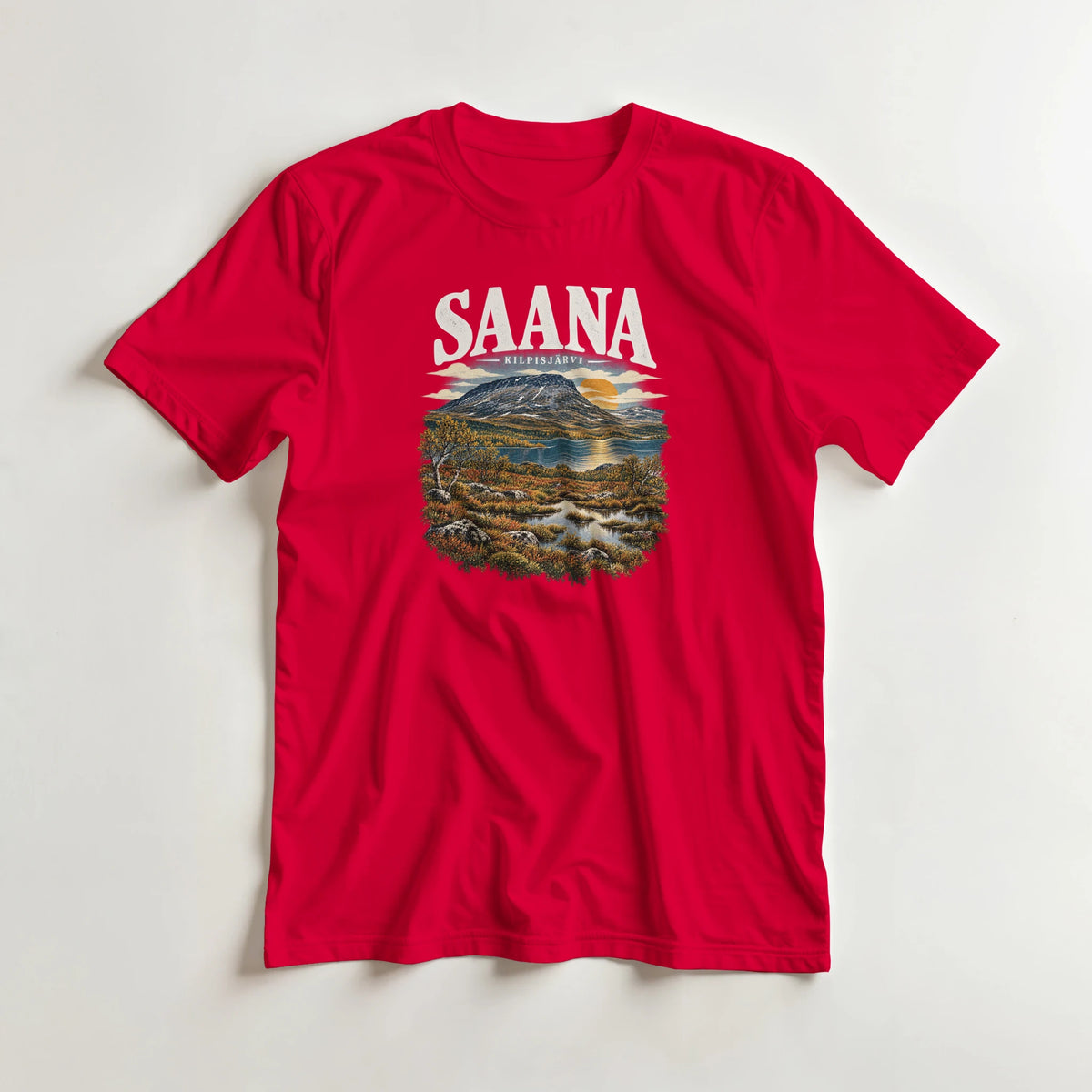 Saana Kilpisjärvi - 3XL - 5XL T-paita – tuotekuva