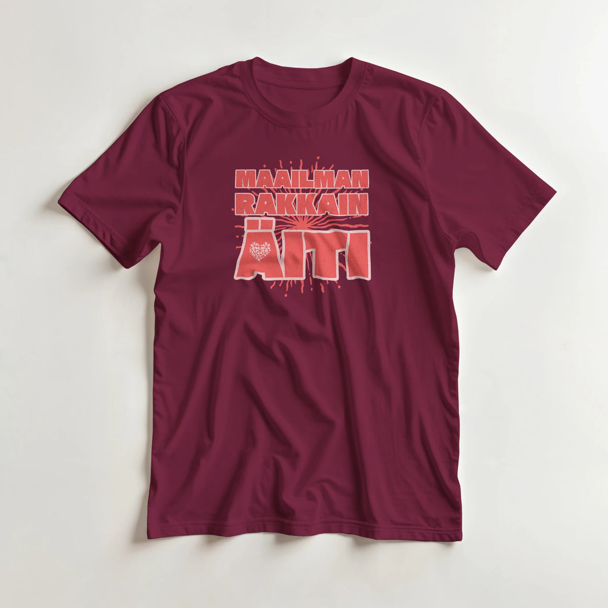 Maailman Rakkain Äiti - 3XL - 5XL T-paita – tuotekuva