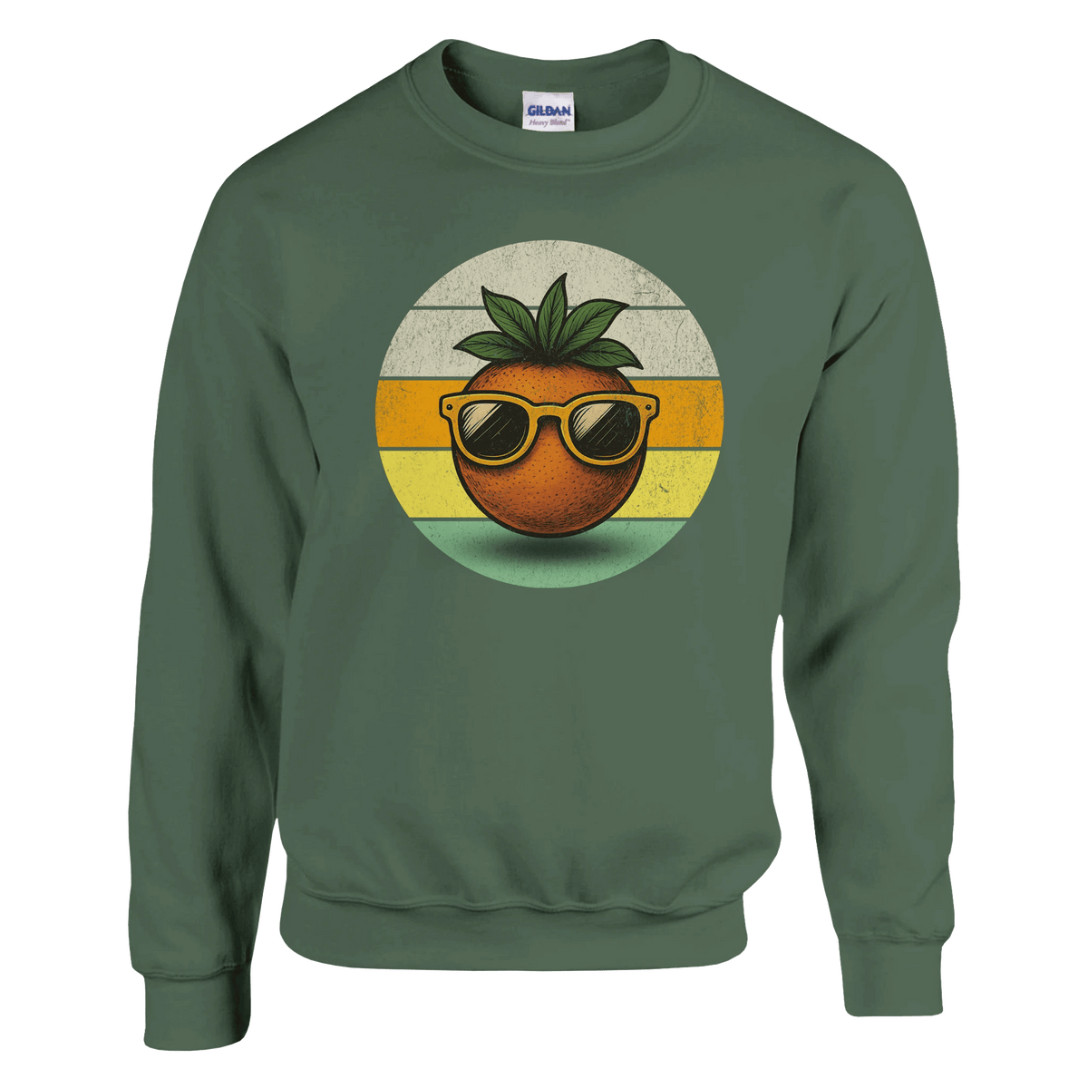 Cooli Appelsiini - Collegepaita - Mun Paita