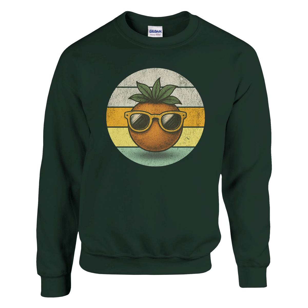 Cooli Appelsiini - Collegepaita - Mun Paita